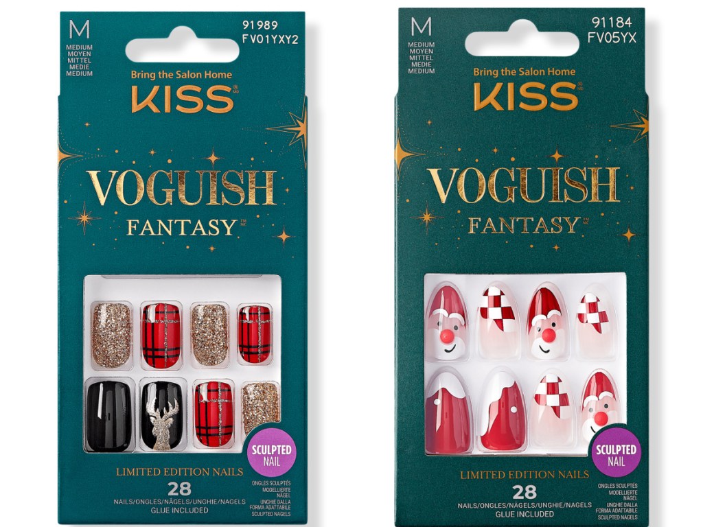 stock image of kiss voguish fantasy nail kit