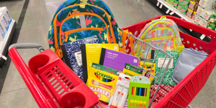 Target School Supplies from 15¢ | Save on Folders, Notebooks, Markers, Pencils & More