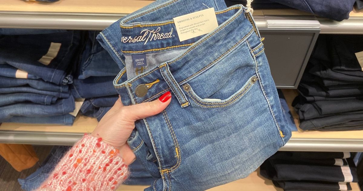 Target Women's Jeans Just $10, Universal Thread, Denizen, & More