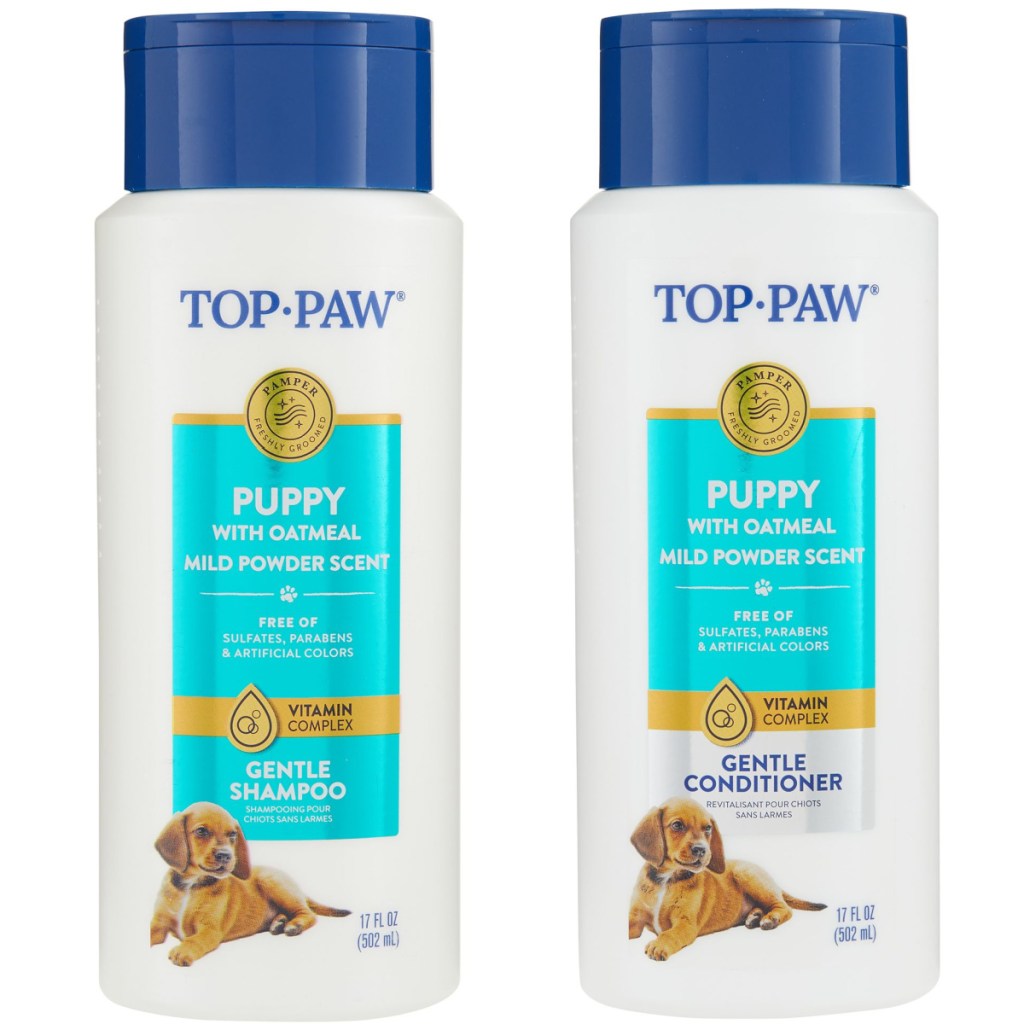 puppy shampoo and conditioner