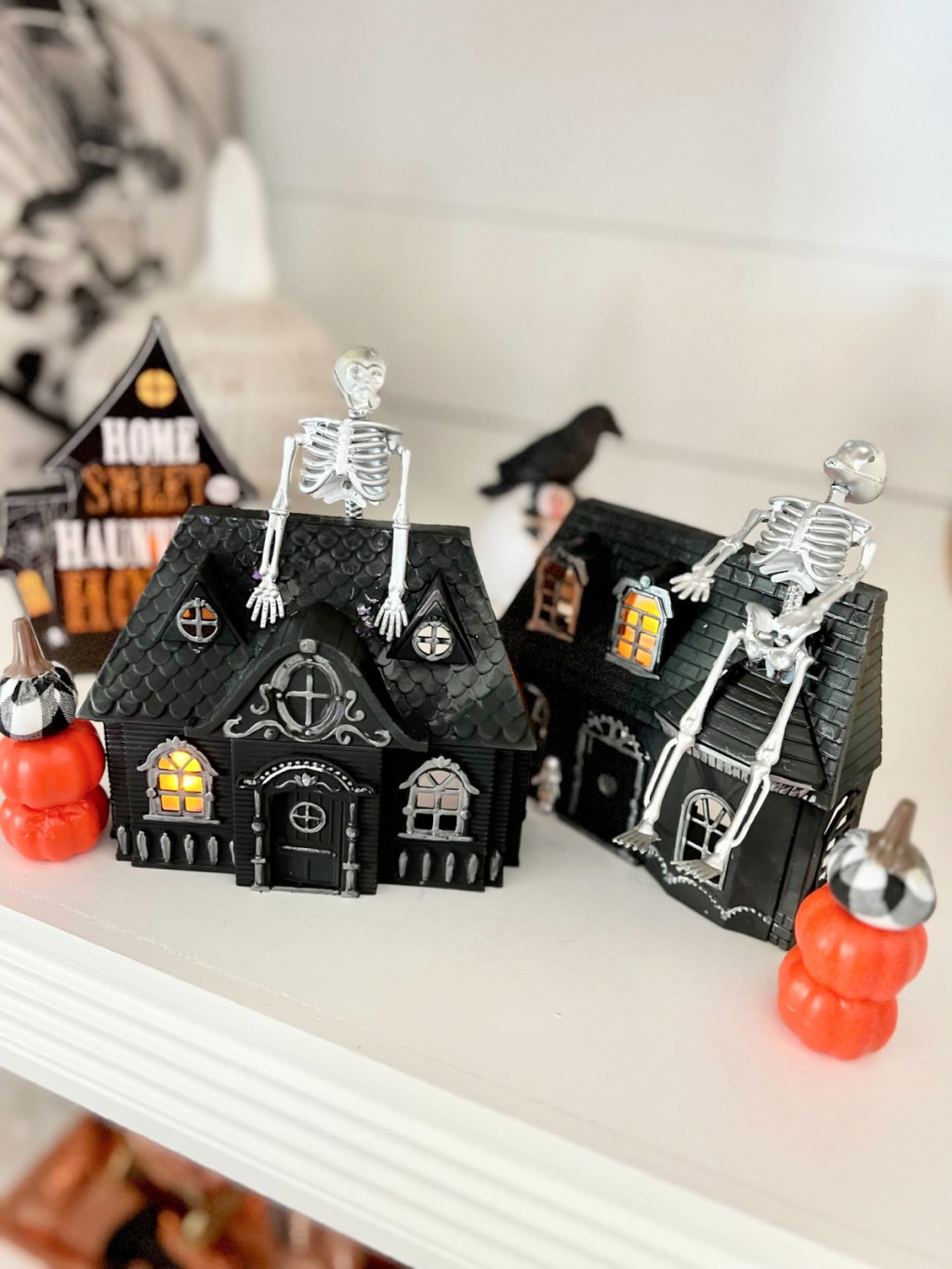Dollar Tree Halloween DIY Painted Doll House Makeover dollar-tree-halloween-diy-painted-doll-house-makeover