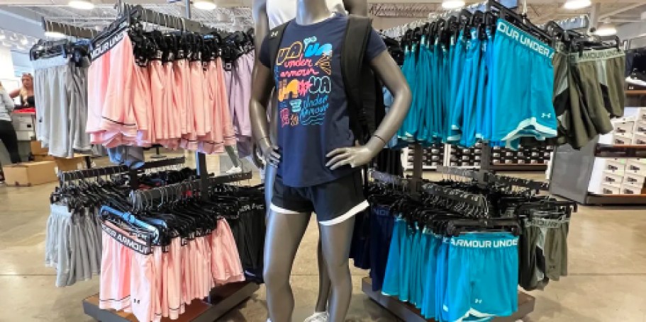 HUGE Under Armour Labor Day Sale: Shirts, Shorts & Leggings from $6.61!
