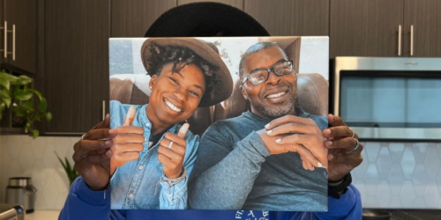 70% Off Walgreens Photo Canvas Prints + Free Same Day Pickup | Last-Minute Gift for Dad!