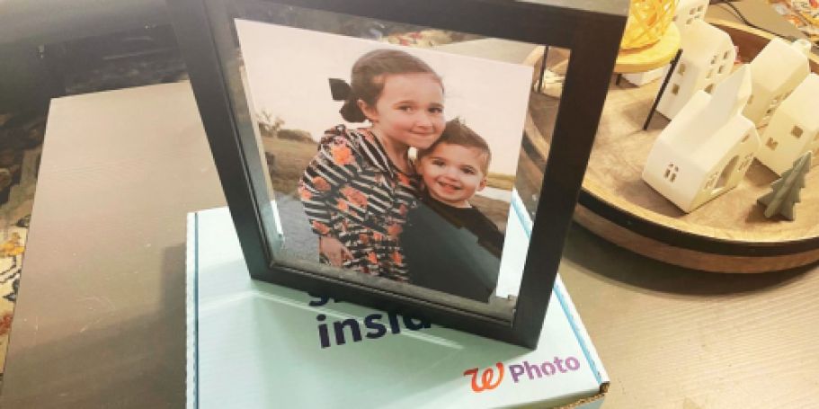 70% Off Walgreens Photo Wall Decor | Floating Frames Just $15 + Free Same-Day Pickup