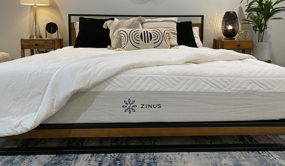 RARE Zinus Promo Code + Up to 55% Off Furniture | Memory Foam Toppers from $71.53 Shipped!