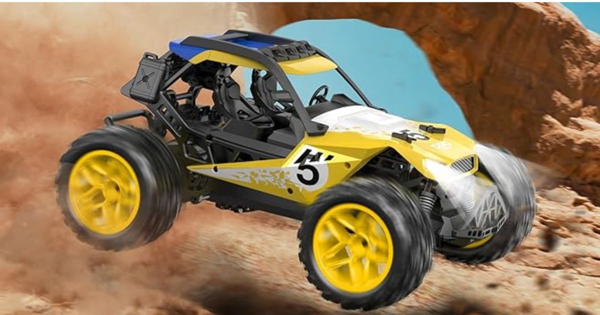 PKX 1:12 Remote Controlled Monster Truck in Yellow