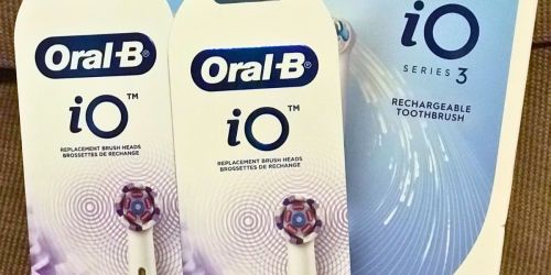WOW! Oral-B iO Electric Toothbrush & Replacement Heads ONLY $12.62 After Rebates (Reg. $180)