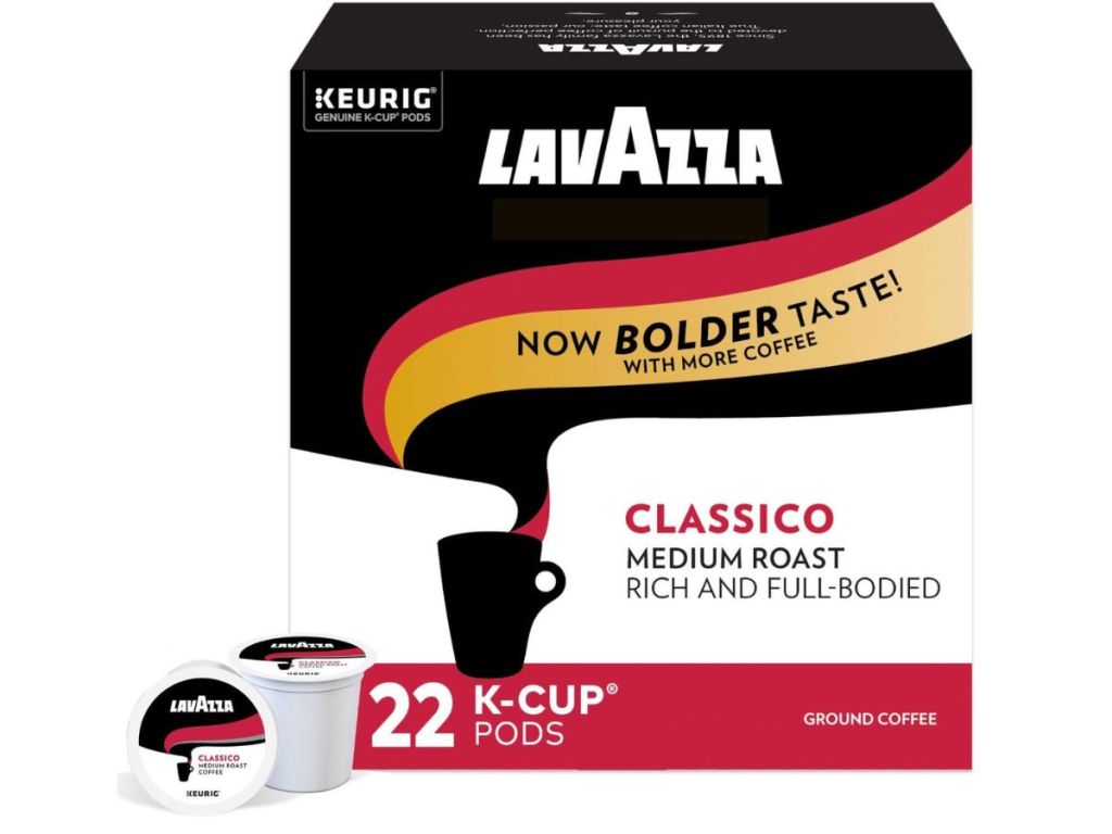 Lavazza Classico Single-Serve Coffee K-Cup® Pods 22-Pack 
