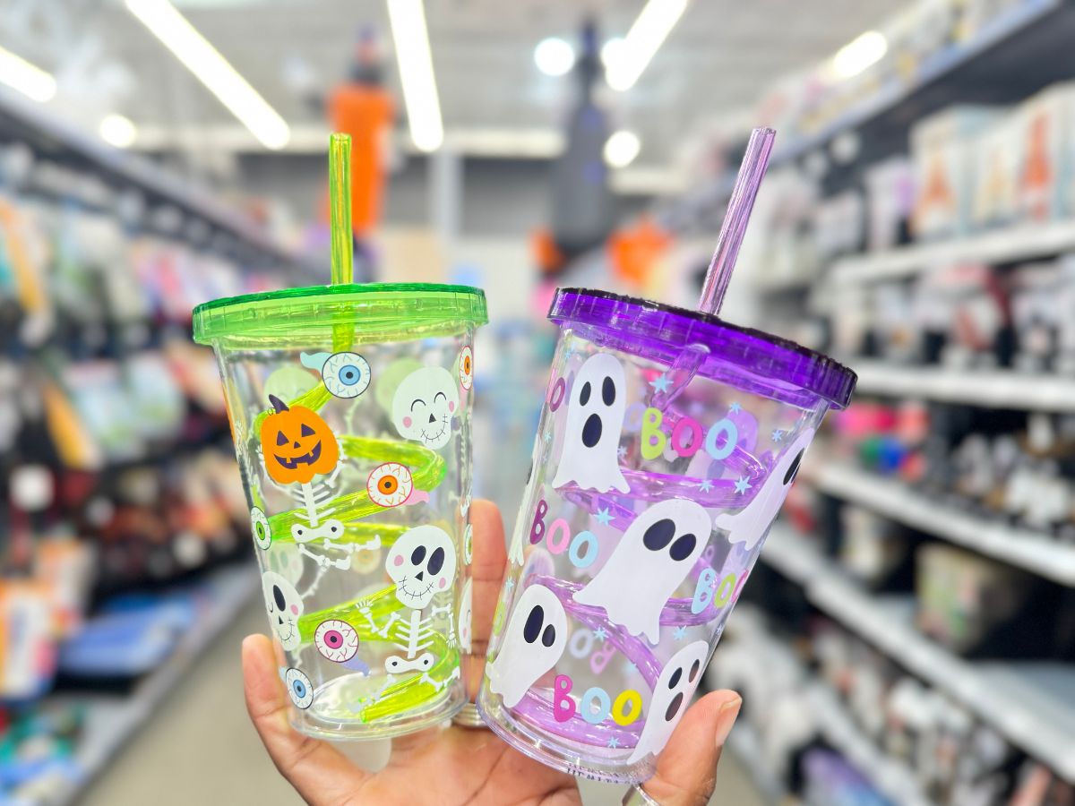 NEW Walmart Halloween Tumblers | Styles from $1.98!