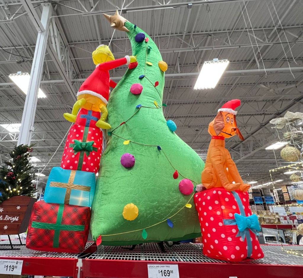 The Grinch christmas inflatable