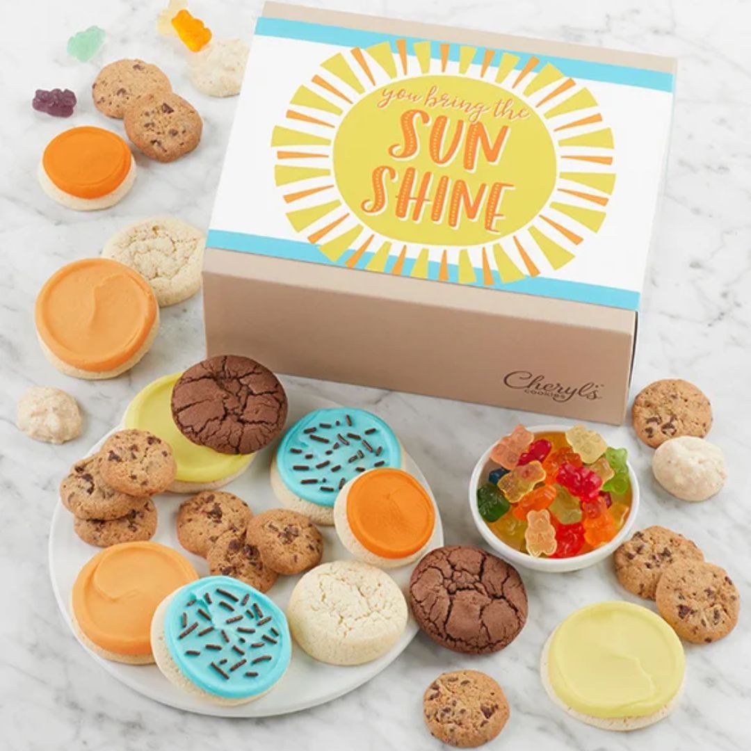 Cheryl's Cookies You Bring the Sunshine Party in a Box