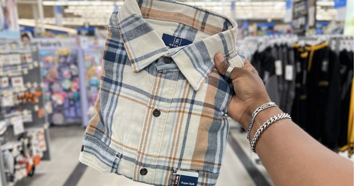 Men S Flannels Shirt 2 Packs Only 14 98 On Walmart Com Plus Sizes   216 3 