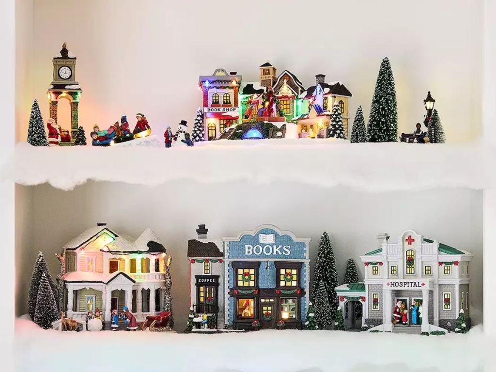 St. Nicholas Square Holiday Village Pieces