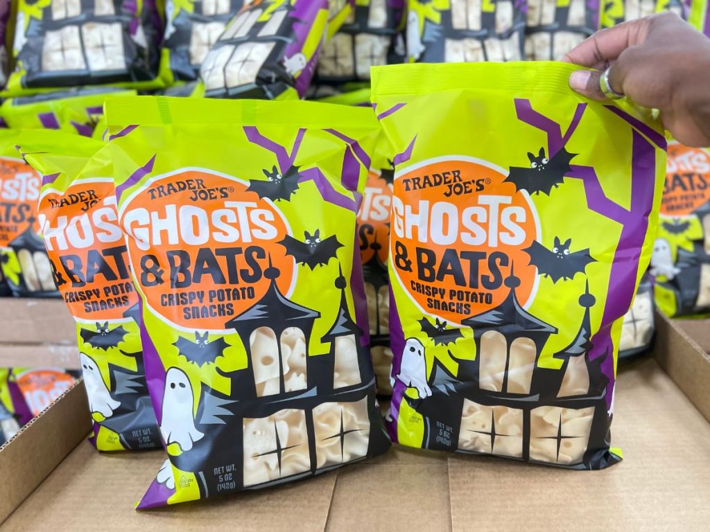 Ghosts and Bats Crispy Potato Snacks