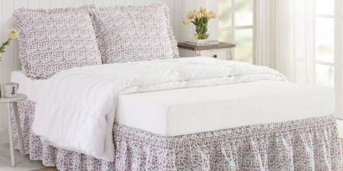 The Pioneer Woman 3-Piece Bed Skirt & Sham Set Only $10 on Walmart.com (Reg. $35)