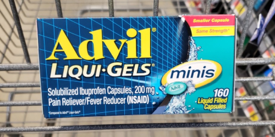 Advil Liqui-Gels Minis 160-Count Just $10.45 Shipped on Amazon
