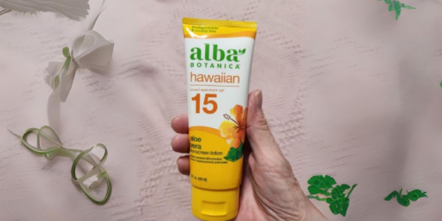 Alba Botanica Sunscreen Just $4.46 Shipped on Amazon (Regularly $10)