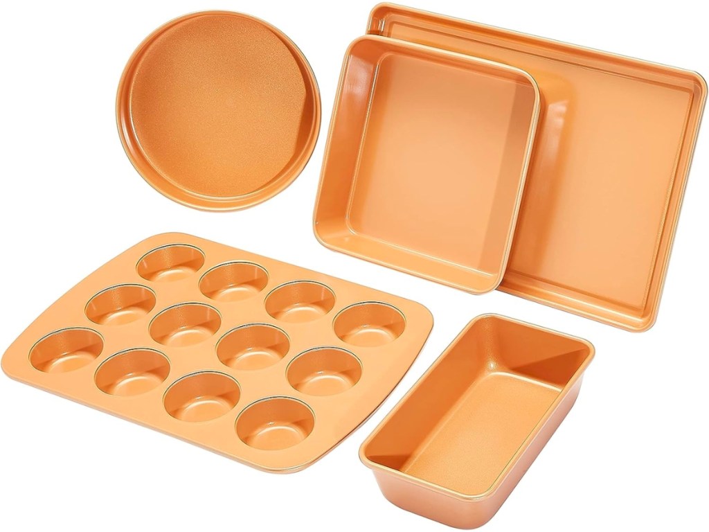 Amazon Basics 5-Piece Bakeware Set