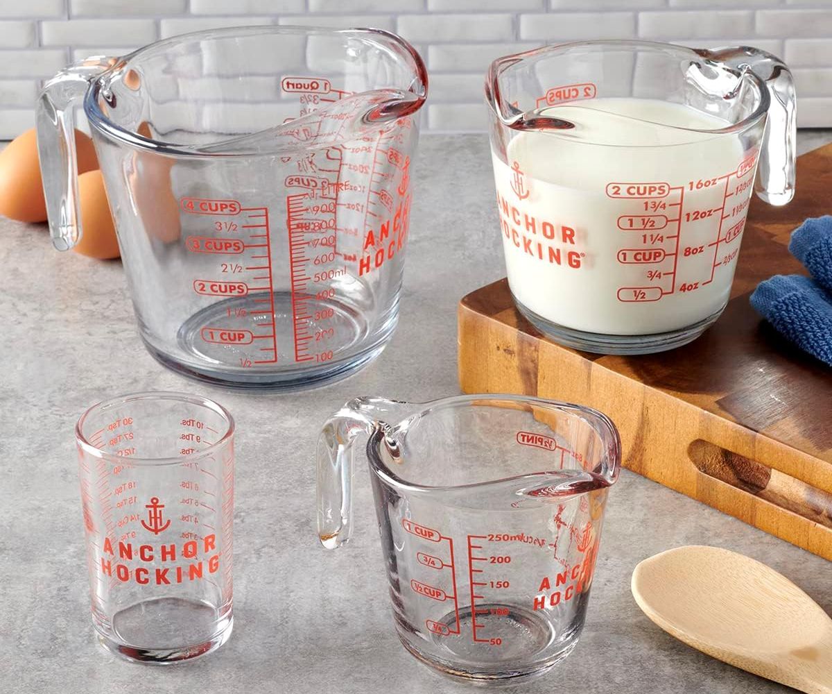 Anchor Hocking 1 Cup Glass Measuring Cup/4 - Cook on Bay