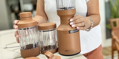 Beast Personal Blender Bundle from $89.99 Shipped (Includes 3 Blending Cups, Multiple Lids, & More!)