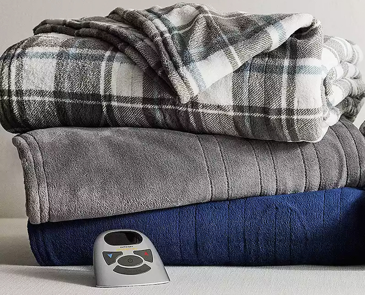 Jcpenney biddeford heated discount blanket