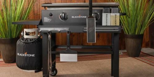 Blackstone 28″ Griddle w/ Front Shelf & Cover Just $187 Shipped (Reg. $300)