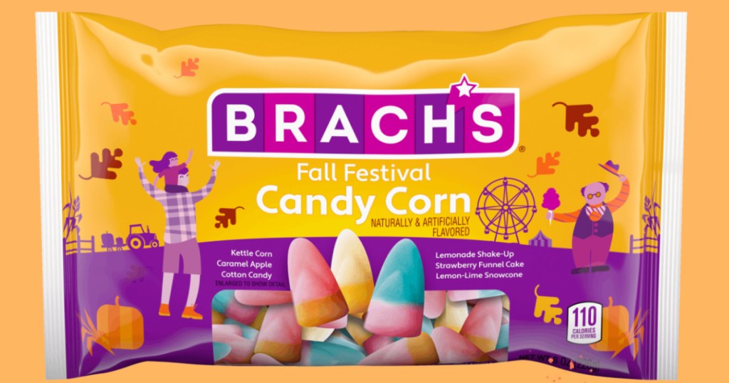 bag of Brachs fall festival candy corn