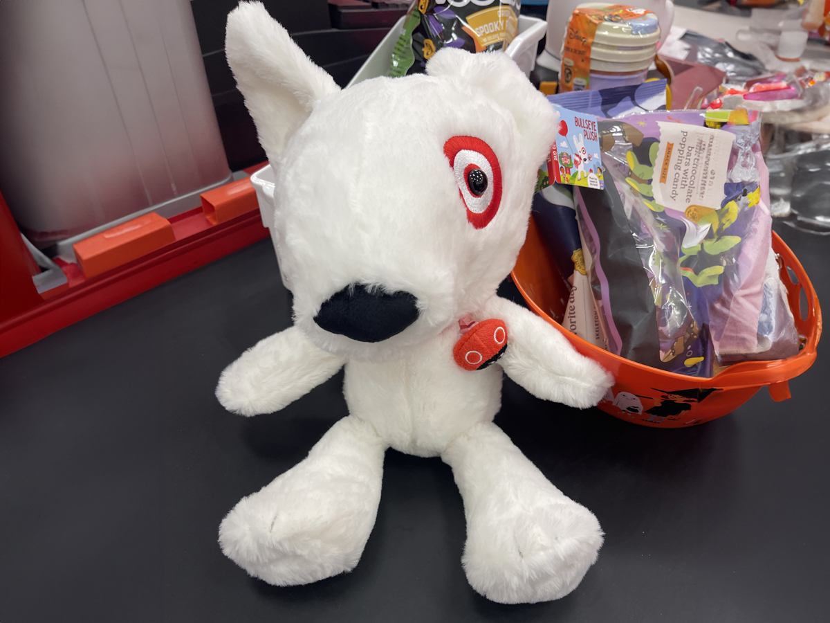 Target Exclusive Bullseye Plush Dog Available Now