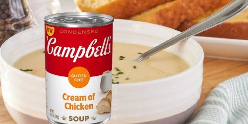 Campbell’s Cream of Chicken Soup 10.5oz Can Just $1.29 Shipped on Amazon