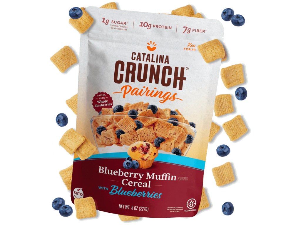 Catalina Crunch Pairings Blueberry Muffin Cereal 