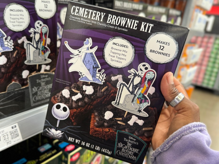 Nightmare Before Christmas Cemetery Brownie Kit