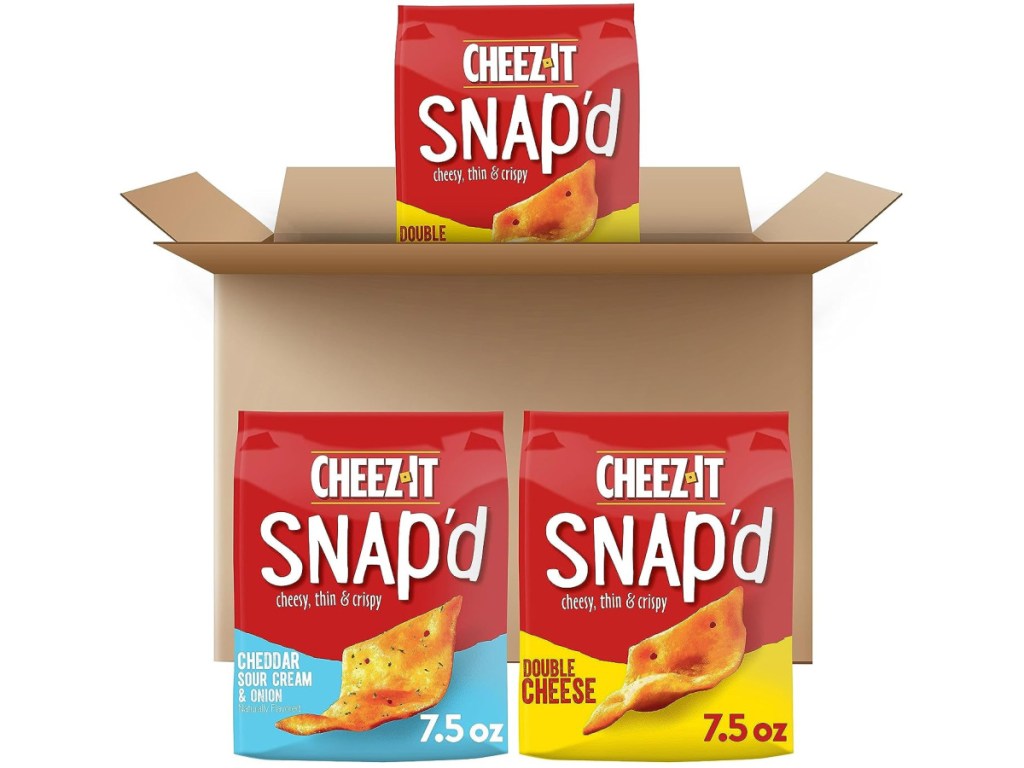 Cheez-It Snap'd Variety Pack 7.5oz 3 Bags