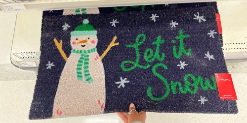GO! Up to 40% Off Target Christmas and Winter Doormats