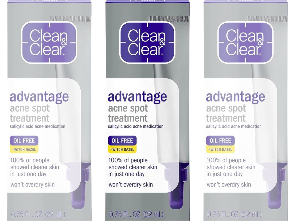 Clean & Clear Advantage Acne Spot Treatment w/ Salicylic Acid & Witch Hazel .75oz
