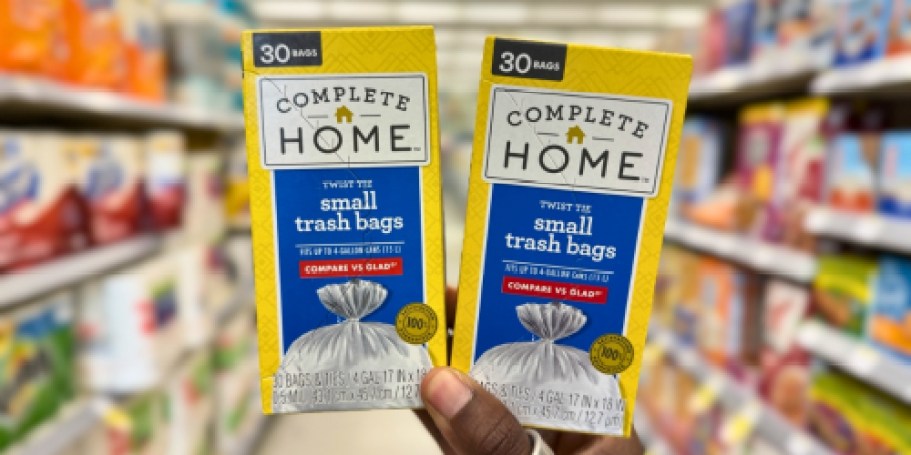Buy 1, Get 2 FREE Complete Home Trash Bags on Walgreens.com – Just $1.50 Each!