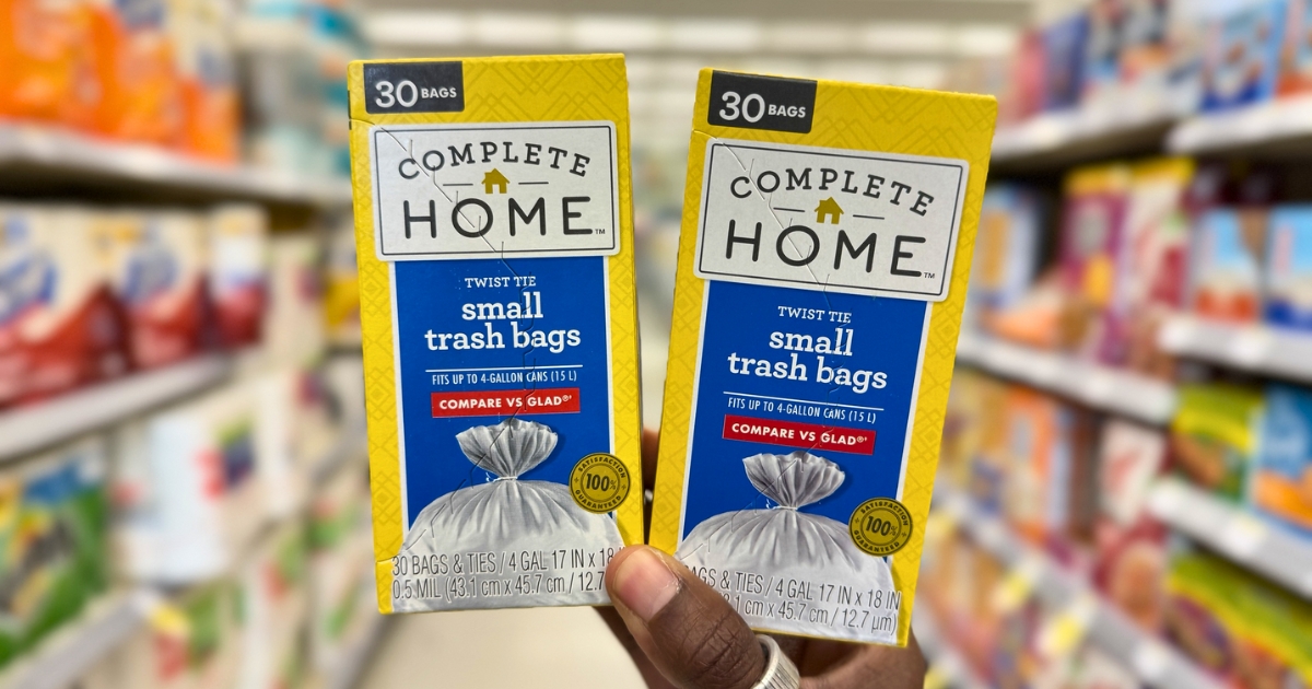 Buy 1, Get 2 FREE Complete Home Trash Bags on Just 1.50 Each! Hip2Save