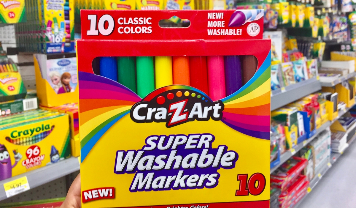 LOW Price Alert CraZArt Markers 10Count Only 75¢ Shipped on Amazon