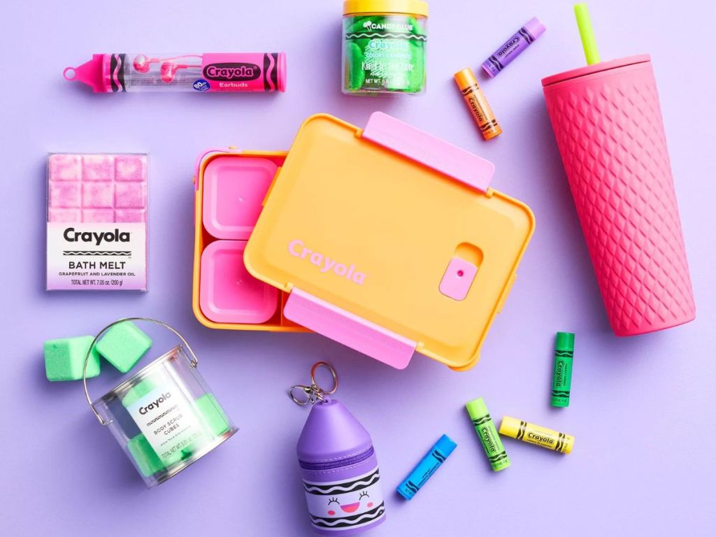 Several Items from the Crayola X Kohl's Collection