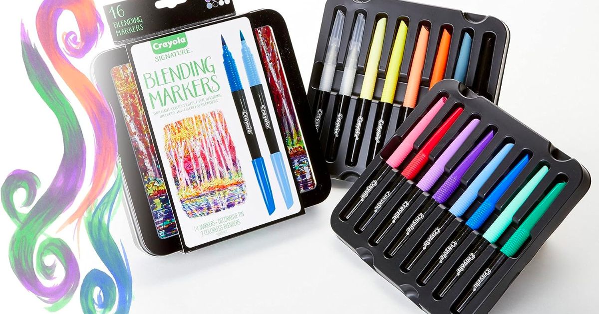 Crayola 16-Piece Blending Marker Kit Just $9.79 on Amazon (Regularly $22)