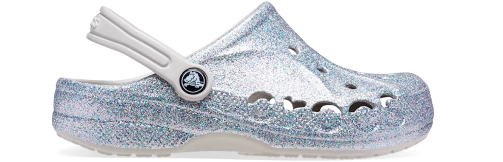 Crocs-Toddlers-Baya-Glitter-Clogs خصم يصل إلى 60% على أحذية كروكس