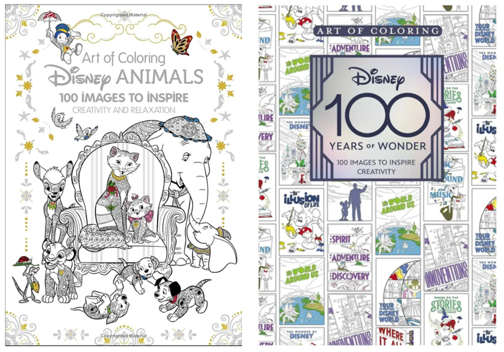 Disney Adult Coloring Books