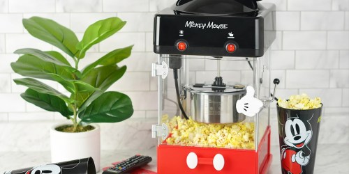 Disney Mickey Mouse Popcorn Popper from $59.99 Shipped (Reg. $90) | Includes Matching Serving Cups