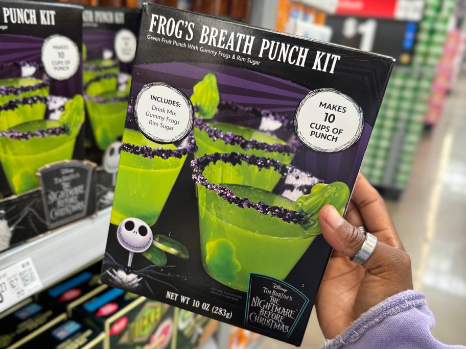 Disney Tim Burtons The Nightmare Before Christmas Frogs Breath Punch Kit