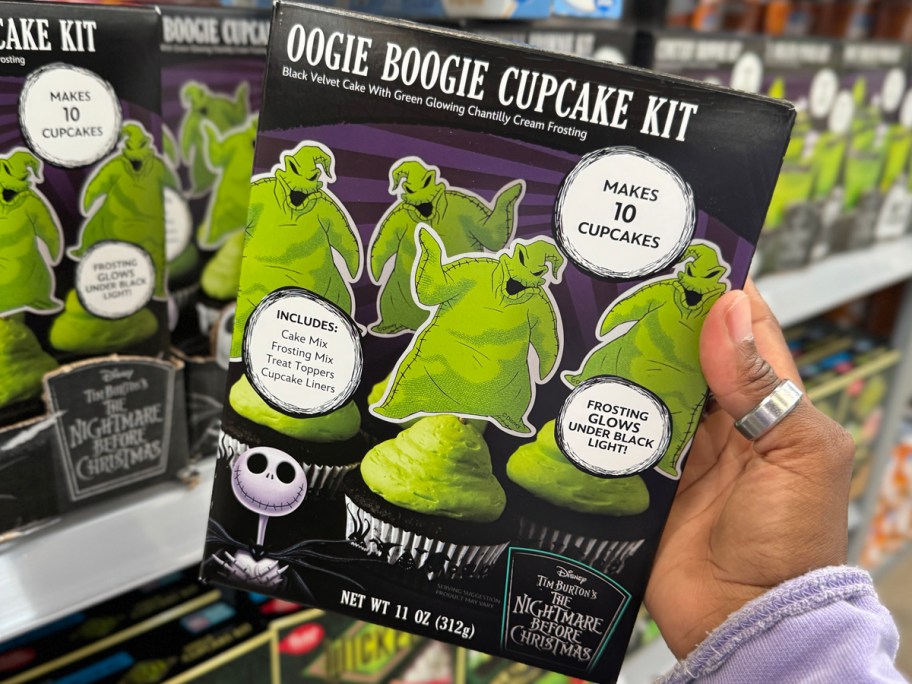 Disney Tim Burtons The Nightmare Before Christmas Oogie Boogie Cupcake Kit