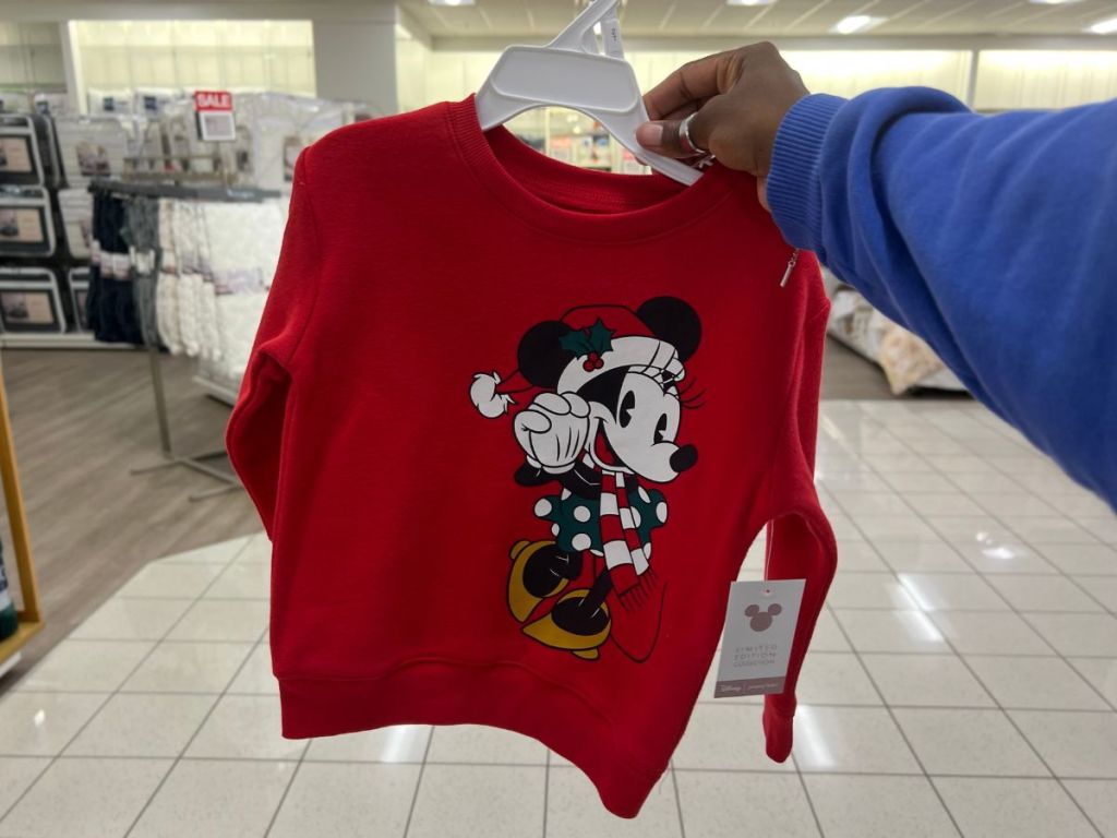 Disney's Mickey Mouse & Minnie Mouse Girls 4-12 Graphic Pullover Sweatshirt by Jumping Beans
