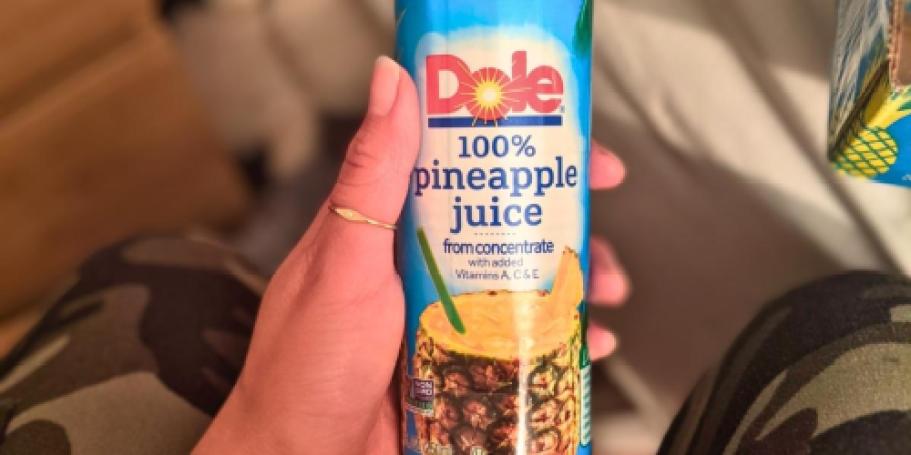 Dole Pineapple Juice Cans 24-Pack Only $9.74 Shipped on Amazon
