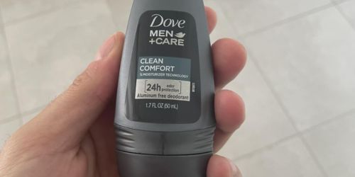 Dove Men+Care Clean Comfort Deodorant 4-Pack $2.92 Shipped on Amazon | Only 82¢ Each