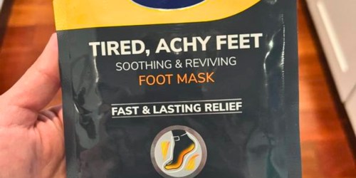 Dr. Scholl’s Tired Feet Reviving Foot Mask 3-Pack Just $7.78 Shipped on Amazon (Only $2.59 Each)