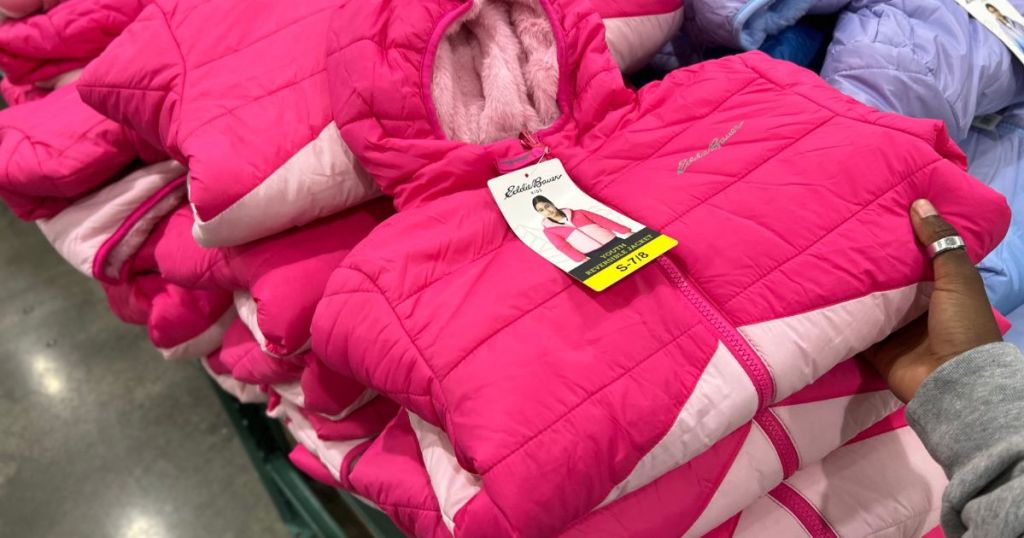 Eddie Bauer Youth Jacket in pink