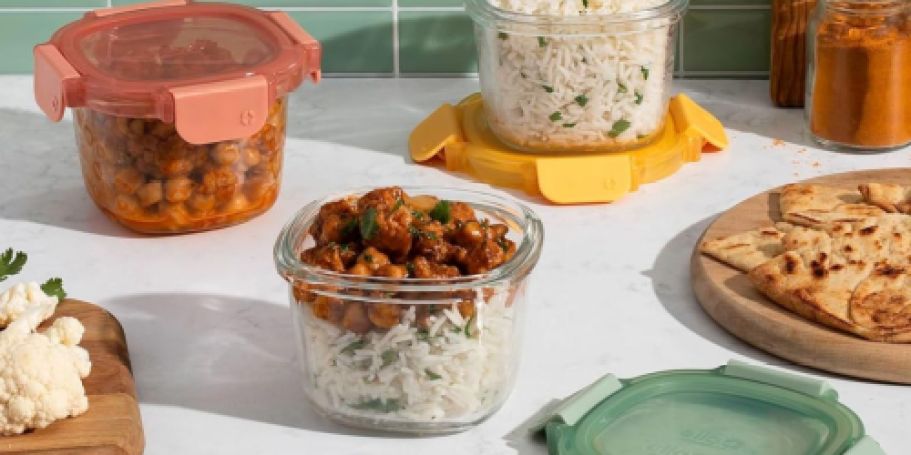 Ello Glass Containers 6-Piece Set Just $11.81 on Amazon (Reg. $21)